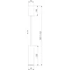 Подвесной светильник Lead 50244 LED цилиндр белый Elektrostandard