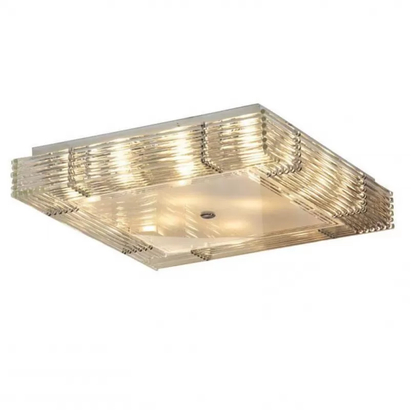 Стеклянный потолочный светильник Popoli GRLSC-3407-10 прозрачный Loft Стеклянный потолочный светильник Popoli GRLSC-3407-10 прозрачный Loft