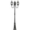 Стеклянный наземный фонарь AMERICA S 83409SB 10 Bl прозрачный Oasis Light
