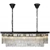 Хрустальная подвесная люстра Triumph 6118-1000 BK прозрачная iLamp