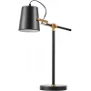 Интерьерная настольная лампа Fela LDT 7733-1 BK+MD цилиндр черный Lumina Deco
