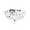 Хрустальная потолочная люстра Calotta 4030/02 PL-2 прозрачная Divinare