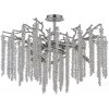 Хрустальная потолочная люстра Tavenna Nickel Tavenna H 1.3.76.100 N прозрачная Dio D'Arte