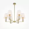 Потолочная люстра Lira MOD483PL-06BS конус белая Maytoni