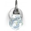 Стеклянное бра Crystal rock MD-020B-wall chrome прозрачное DeLight Collection