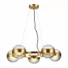 Стеклянная подвесная люстра Bala SL1156.303.05 форма шар прозрачная ST Luce