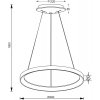 Подвесной светильник Merope 342192 белый Deko-Light