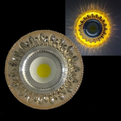 Точечный светильник  42201-9.0-001PL MR16+LED3W TEA для натяжного потолка