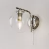 Стеклянное бра Томми CL102311 прозрачное форма шар Citilux