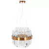 Хрустальная подвесная люстра  LDP 8017-400 MD прозрачная Lumina Deco
