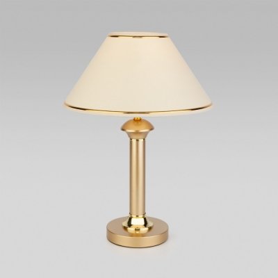 Интерьерная настольная лампа Lorenzo 60019/1 золото Eurosvet