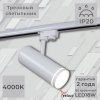 Трековый светильник  06220-9.3-001RN LED18W WT белый цилиндр