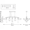 Подвесной светильник Rullo LR7353728730 цилиндр белый Lightstar