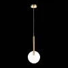 Стеклянный подвесной светильник Sofio SL1054.203.01 форма шар прозрачный ST Luce