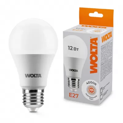 Лампочка светодиодная  25S60BL12E27 Wolta