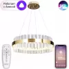 Хрустальная подвесная люстра Smart Home LED LAMPS 81220 прозрачная Natali Kovaltseva