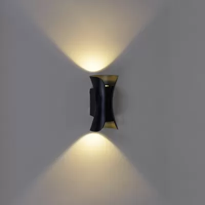 Архитектурная подсветка  86857-9.2-002TLF LED2*3W BK