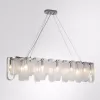 Стеклянная подвесная люстра Denebola A4074SP-12CC прозрачная Artelamp