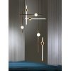 Стеклянный подвесной светильник Orion 10053P/B1 gold белый DeLight Collection