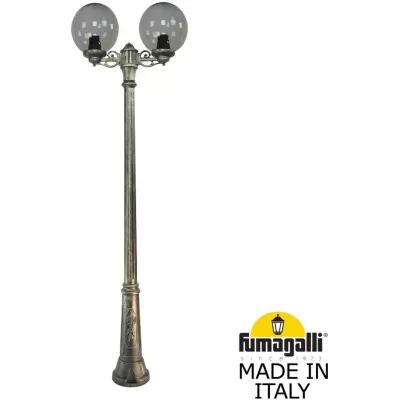 Наземный фонарь GLOBE 300 G30.157.S20.BZF1R Fumagalli Уличный