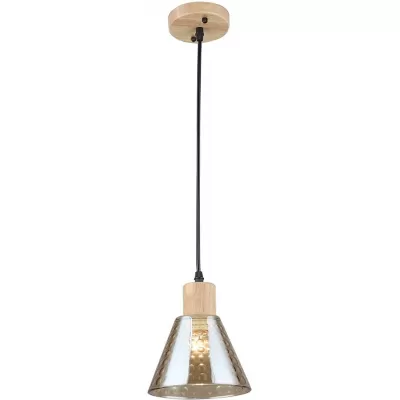 Подвесной светильник Lancaster A5891SP-1BK Artelamp цвет янтарь