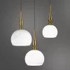 Стеклянный подвесной светильник Runga 4766/1 белый Odeon Light