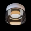 Стеклянный потолочный светильник Totem 10466 Smoke цилиндр Loft It