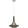 Стеклянный подвесной светильник Milam LSP-8992 конус серый Lussole Стеклянный подвесной светильник Milam LSP-8992 конус серый Lussole
