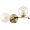 Стеклянное бра Darlene 3145-402 форма шар белое Rivoli Стеклянное бра Darlene 3145-402 форма шар белое Rivoli