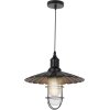 Подвесной светильник Lataro LDP 6015 BK конус черный Lumina Deco