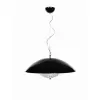 Хрустальный подвесной светильник Mezzaluna LDP 1578-9B BK прозрачный Lumina Deco