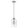 Стеклянный подвесной светильник Lostar 4953/1 цилиндр прозрачный Odeon Light Стеклянный подвесной светильник Lostar 4953/1 цилиндр прозрачный Odeon Light