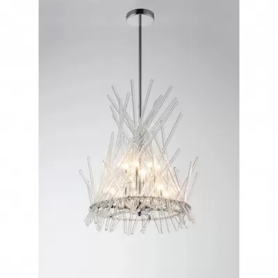 Потолочная люстра Casa 966C-12 CR+CL iLamp