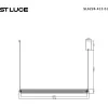 Стеклянный подвесной светильник Bamboo SL6224.413.01 цилиндр прозрачный ST Luce