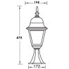 Стеклянный наземный фонарь  79904M Bl прозрачный Oasis Light