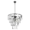 Стеклянная подвесная люстра Contemporary 10561/550 Clear прозрачная Loft It Стеклянная подвесная люстра Contemporary 10561/550 Clear прозрачная Loft It