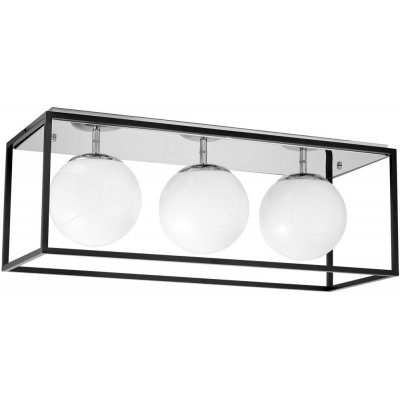 Потолочный светильник Maldini LDC 8060-3 CHR+BK Lumina Deco