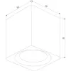 Точечный светильник Matrix 25051/LED черный Elektrostandard