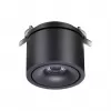 Точечный светильник Groda 358775 цилиндр черный Novotech