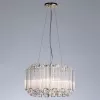 Хрустальная подвесная люстра Jastin A2848SP-3GO прозрачная Artelamp