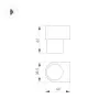 Настенный светильник SPICY 035541 Arlight