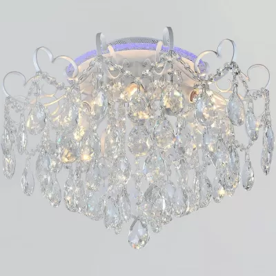 Потолочная люстра  04024-0.3-06 WH+SILVER PN+RGB