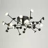Потолочная люстра Adn 6422 черная Mantra
