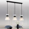Стеклянный подвесной светильник Alma 9158-203 конус белый Rivoli