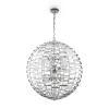 Хрустальный подвесной светильник Palla MOD092PL-12CH форма шар прозрачный Maytoni