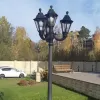 Наземный фонарь Rut E26.205.R31.AXE27 конус прозрачный Fumagalli