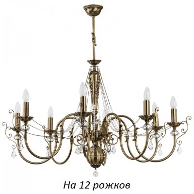 Потолочная люстра Luca LUC-ZW-12(P) Kutek