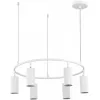 Подвесной светильник Kendo SL1213.503.06 белый цилиндр ST Luce