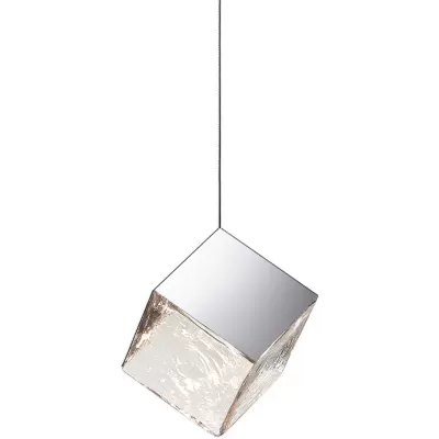 Подвесной светильник Pyrite 10301P/1 silver DeLight Collection куб