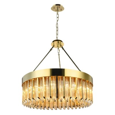 Хрустальная подвесная люстра Karre LH3056/12P-GDCG Lumien Hall